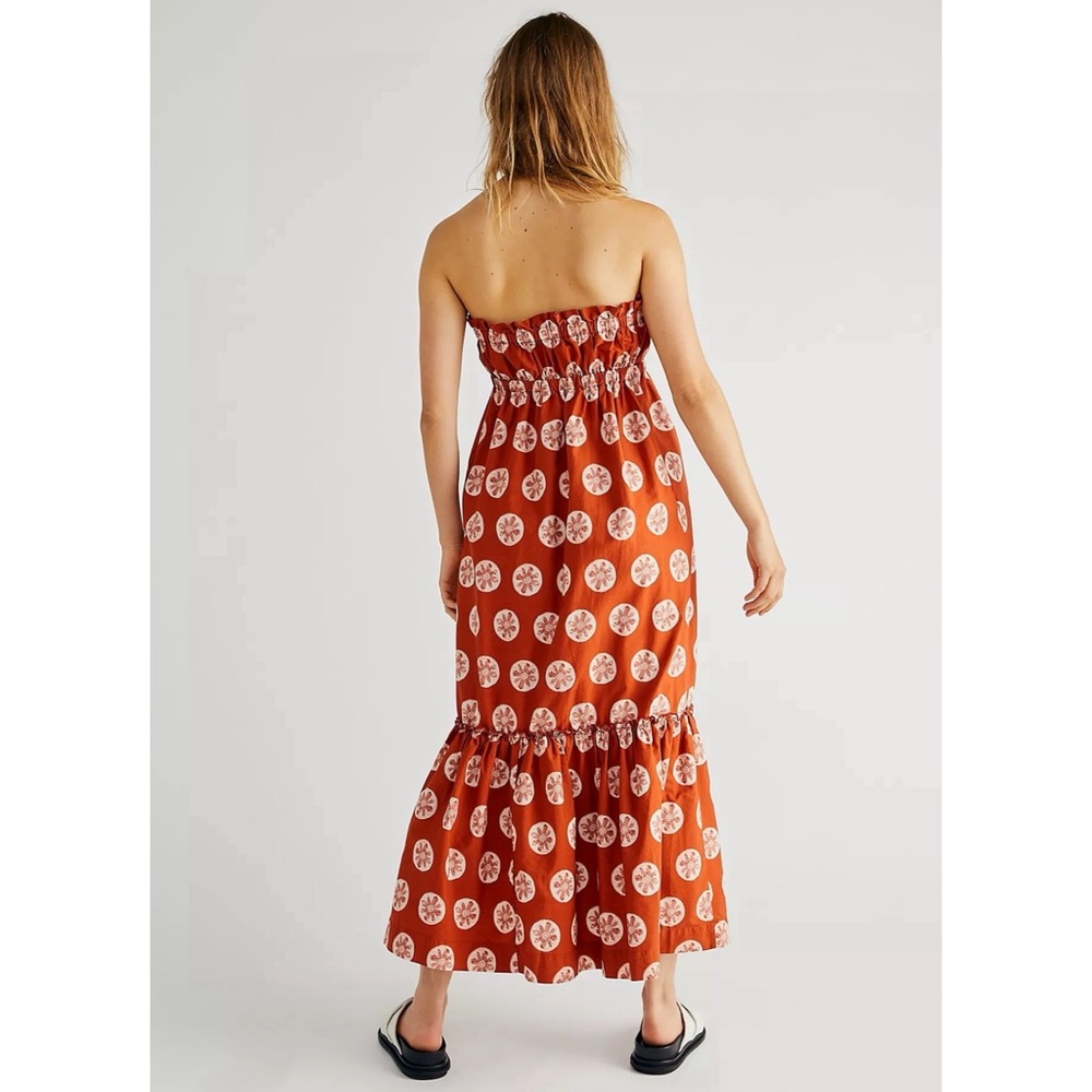 Free People Leanna Tube Dress NWT SZ XL in Copper - Picture 3 of 16